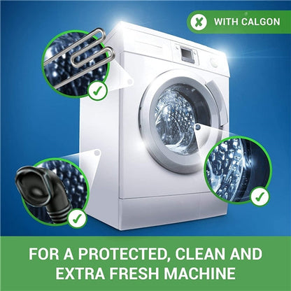 Calgon 3-In-1 Washing Machine Cleaner  15 Tablets