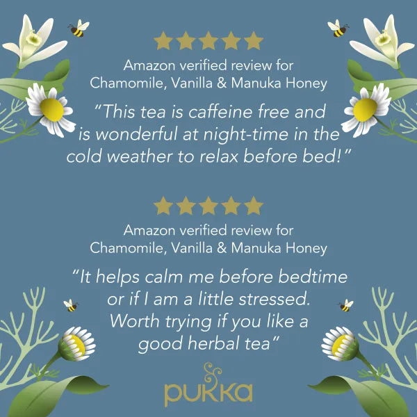 Pukka Tea Chamomile, Vanilla & Manuka Honey Envelopes 20's - UK BUSINESS SUPPLIES