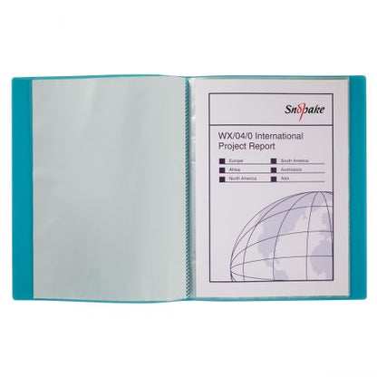 Snopake Electra Display Book 24 Pocket A4 Assorted (Pack of 10) 12219