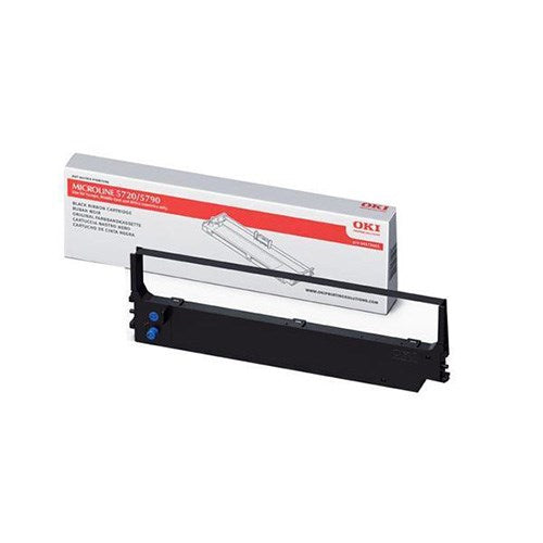 OK01126301 OKI Ribbon Black Nylon  (For Microline 5500 5520 5521 5590)