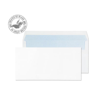 Blake PurelyEveryday Dl 90gsm Self Seal White Envelopes (Pack of 1000)