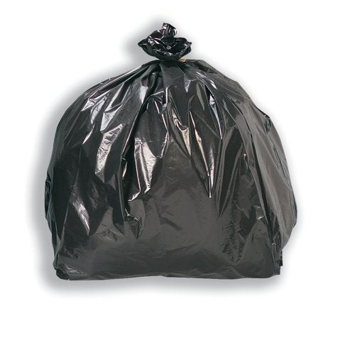 5 Star Compactor Extra Heavy Duty Bin Liners 185L Black (Pack of 100) 124647