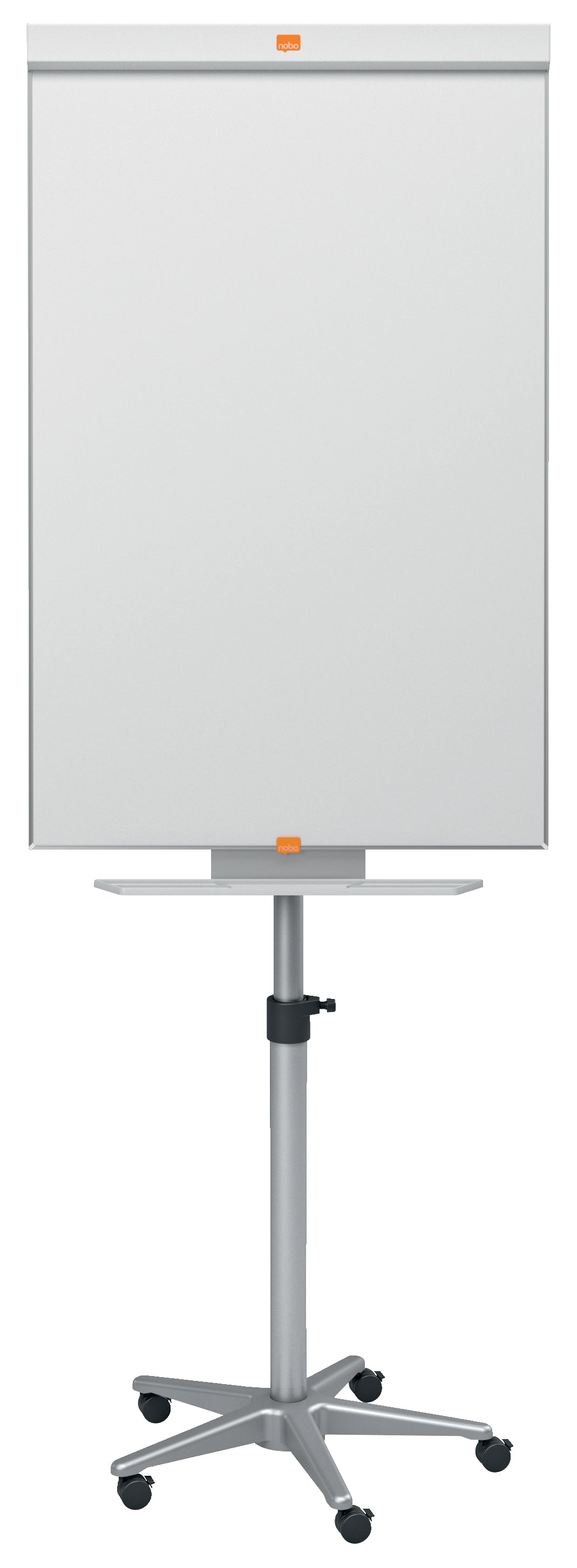 Nobo Barracuda Mobile Flipchart Easel Magnetic 745x690mm Grey 1902386