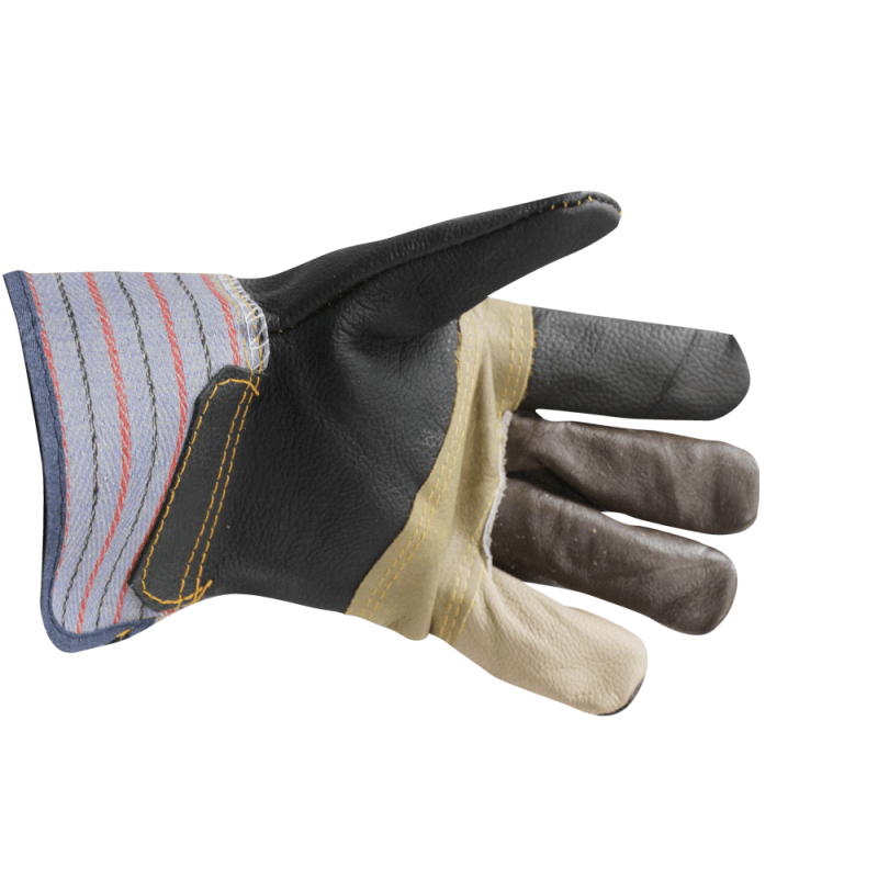 Kingfisher Gghddrl Men'S Heavy Duty Leather Palm Rigger Gloves - Multi-Colour