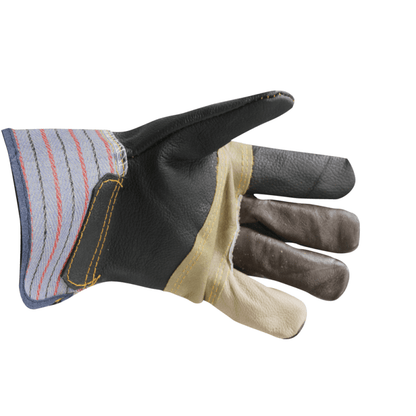 Kingfisher Gghddrl Men'S Heavy Duty Leather Palm Rigger Gloves - Multi-Colour