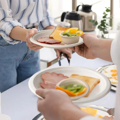 Belgravia Super Rigid 7 Inch Biodegradable Plate (Pack of 50) 3865