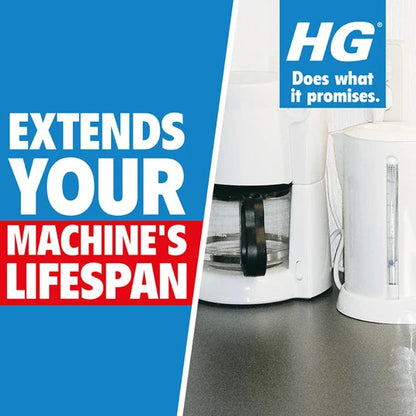 HG Descaler Fluid | Kettles, Coffee  & Washing Machines | Powerful HG  x 500ml