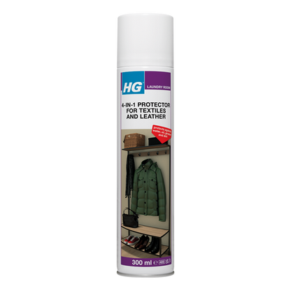 Hg 4-In-1 Protector For Textiles |  Waterproof Guard | 300ml Spray
