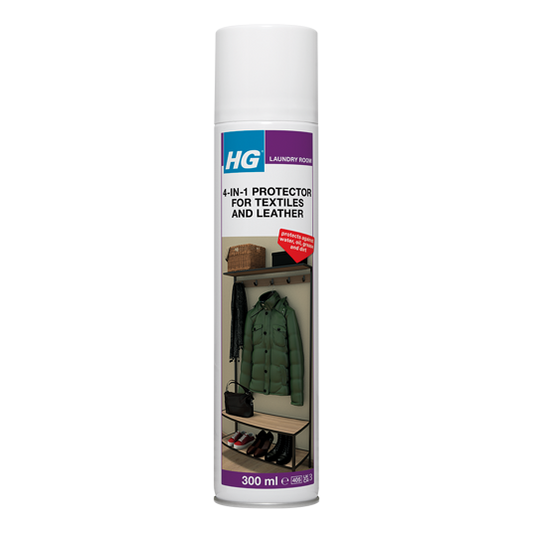 Hg 4-In-1 Protector For Textiles |  Waterproof Guard | 300ml Spray
