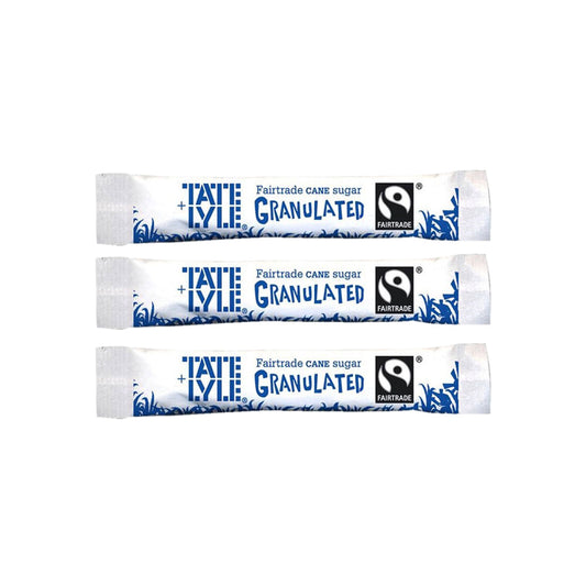 Fairtrade White Sugar Sticks (Pack of 1000) A03622 - UK BUSINESS SUPPLIES