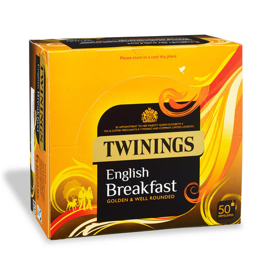 Twinings English Breakfast Enveloped 50's
