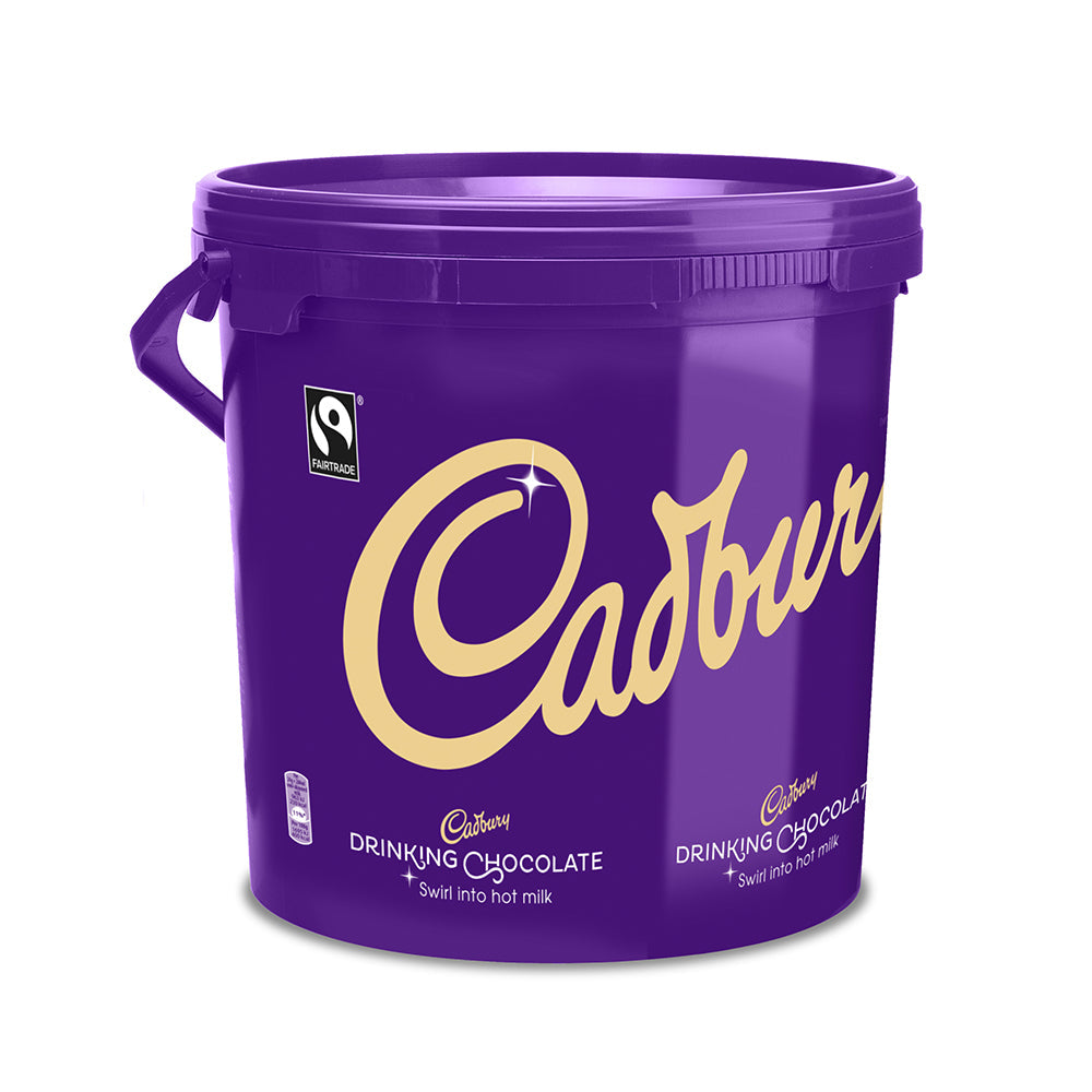 Cadbury Instant Drinking Chocolate 5kg Add Milk, Fairtrade.