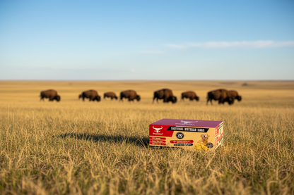 The Buffalo Co: Buffalo Ears Dog Treats | 100% Natural | Min 5" Long | 20 Box