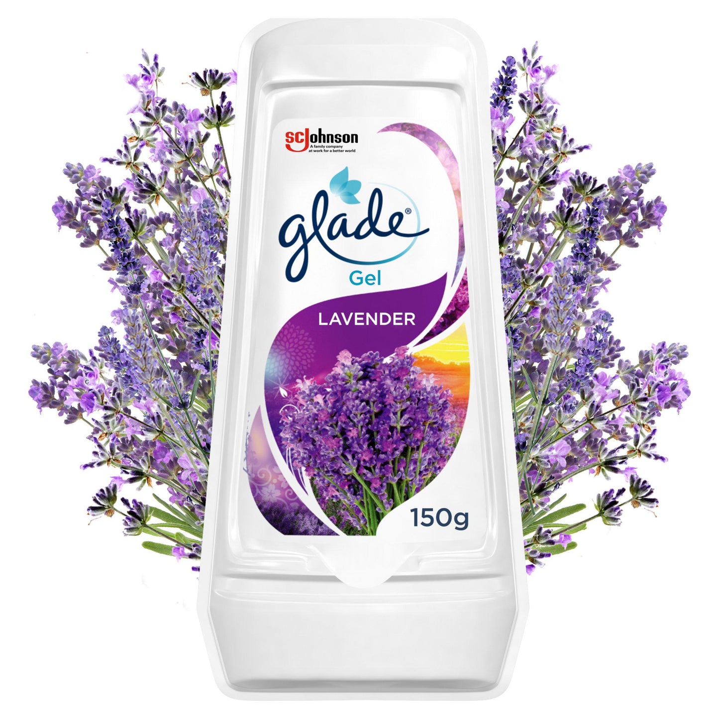 Glade Air Freshener Solid Gel Lavender 150g - UK BUSINESS SUPPLIES