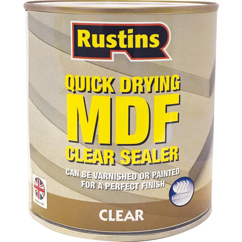 Rustins Quick Dry MDF Sealer | Professional Sealant For Rapid Results | 250ml