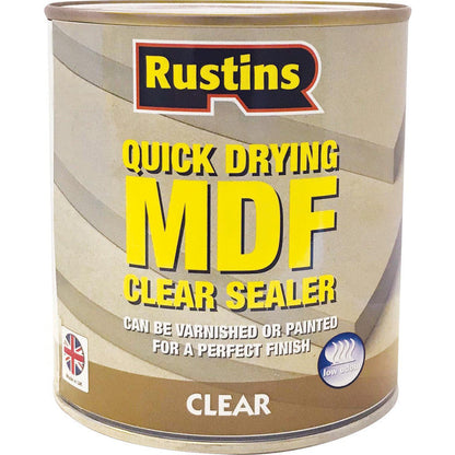 Rustins Quick Dry MDF Sealer | Professional Sealant For Rapid Results | 1 Litre