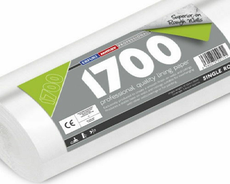 Professional Lining Paper. By Mav. 1700 Grade (Single Roll)