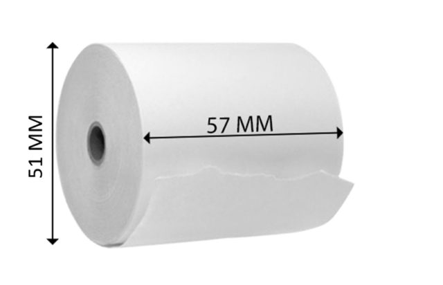Thermal Till Rolls BPA Free (57mm x 51mm) 20's - UK BUSINESS SUPPLIES