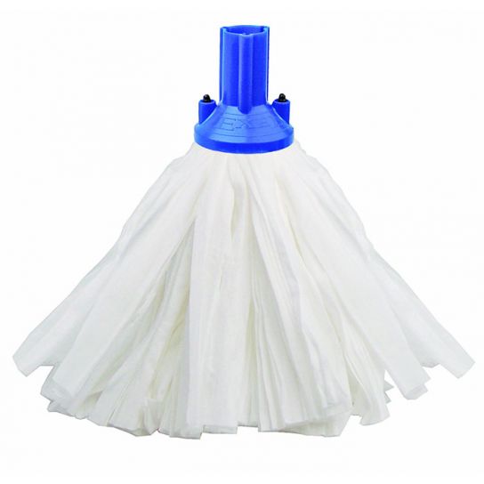 Janit-X Big White Mop Head Blue (10 Mop Pack)
