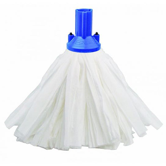 Janit-X Big White Mop Head Blue (10 Mop Pack)