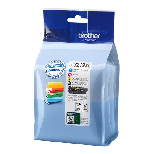 Brother LC3219XL Inkjet Cartridge Value Multipack CMYK LC3219XLVAL