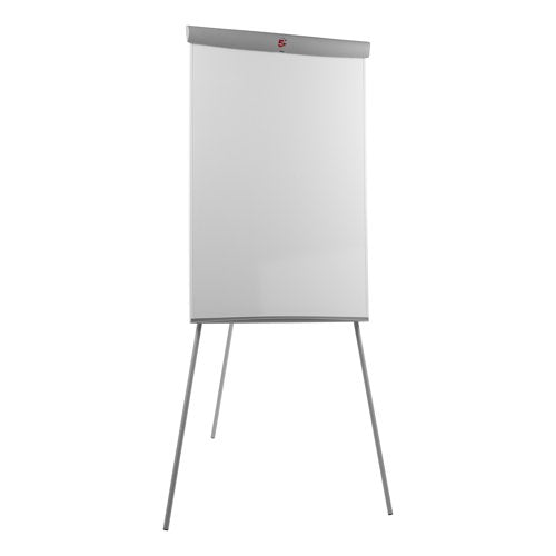 5 Star Flipchart Easel with Telescopic Legs for A1 and Euro Pads 700x82x1900mm Grey Trim 296964
