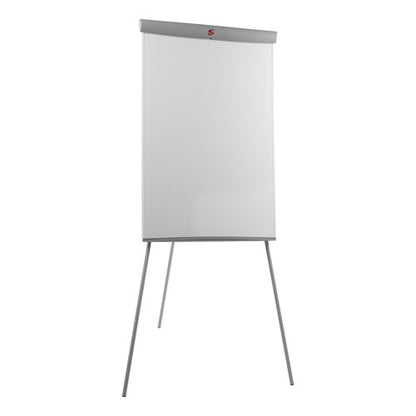 5 Star Flipchart Easel with Telescopic Legs for A1 and Euro Pads 700x82x1900mm Grey Trim 296964