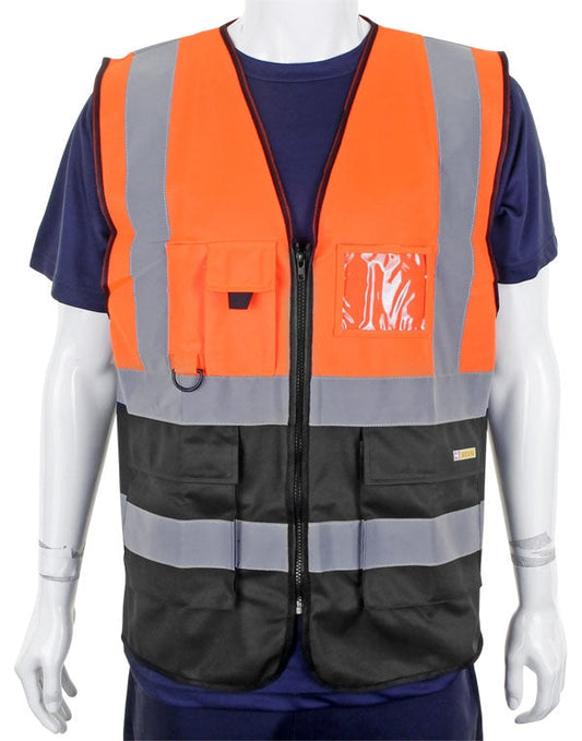 Beeswift Orange & Black Hi Vis { All Sizes} - UK BUSINESS SUPPLIES