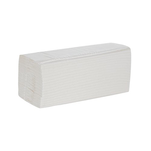 2Work Z-Fold Hand Towel 2-Ply 240x203mm White (Pack of 2250) 2W00950
