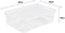 Wham Crystal Clear Plastic Storage Box 32 Litre Ideal Under Bed Storage