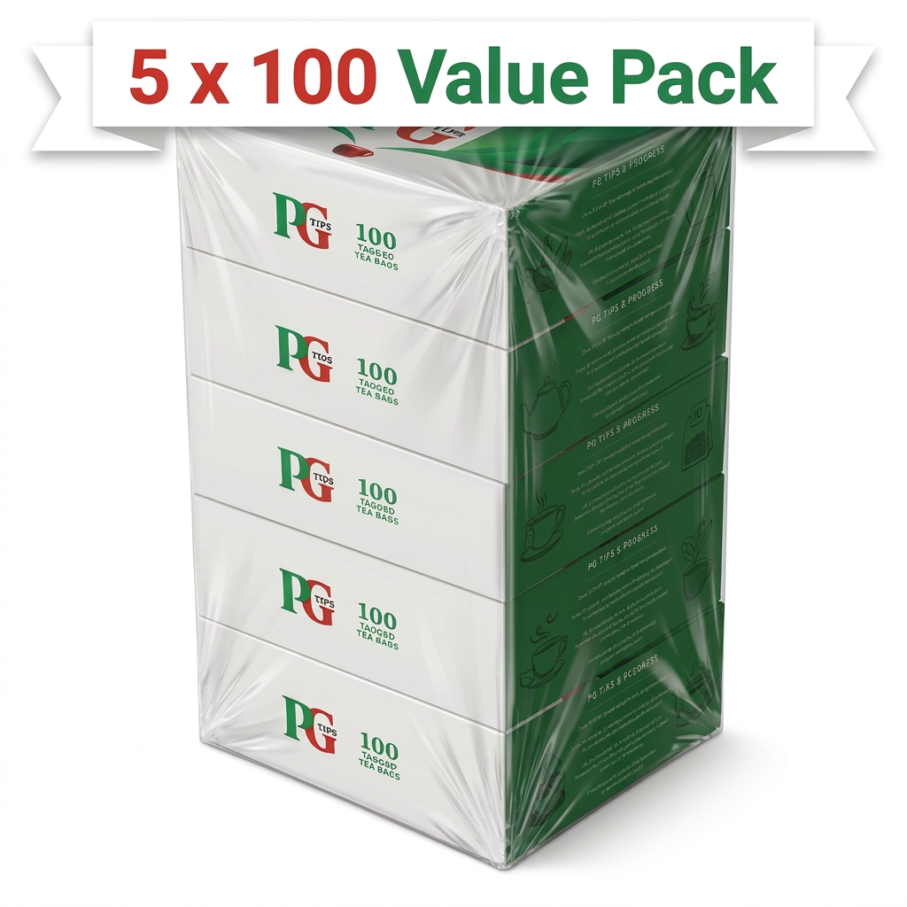 PG Tips String & Tagged Tea Bags 100s