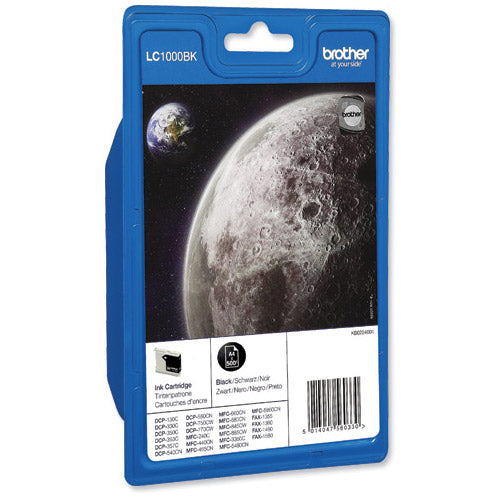 Brother Inkjet Cartridge Black Code LC1000BK