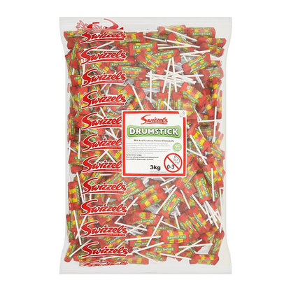 Swizzels Drumstick Lollies Sweets Bag 3kg - GARDEN & PET SUPPLIES