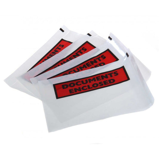 Documents Enclosed,Size A7 Wallets, Printed, Pack 1000's