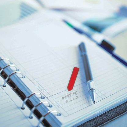 3M Post-It Notes Arrows Portable Pack 12x437mm Pack of 100 Assorted Standard Colours