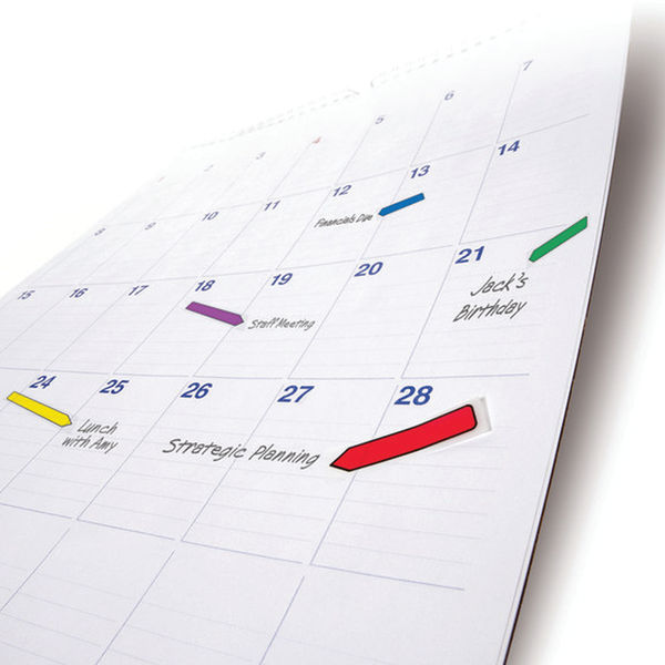 3M Post-it Index Arrows 12mm Refill Red Blue Yellow Green and Pink - UK BUSINESS SUPPLIES