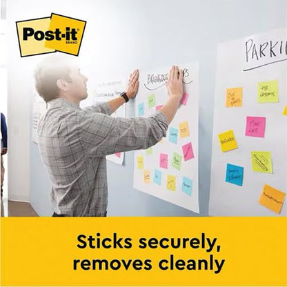 Post-it Super Sticky Meeting Chart Bundle 559P3 2 Meeting Charts + 1 Free (Pack of 3) CF-FB 17S FN