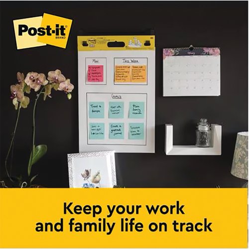 Post-it Super Sticky Meeting Chart Bundle 559P3 2 Meeting Charts + 1 Free (Pack of 3) CF-FB 17S FN