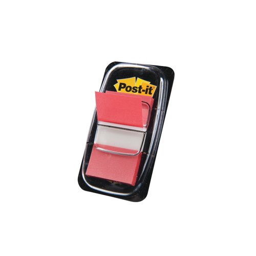 Post-it Index Tab 25mm Red With Dispenser 680-1