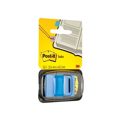 Post-it Index Tabs 25mm Blue (600 Pack) 680-2