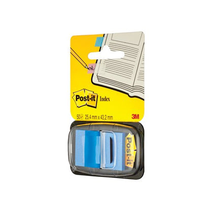 Post-it Index Tabs 25mm Blue (600 Pack) 680-2