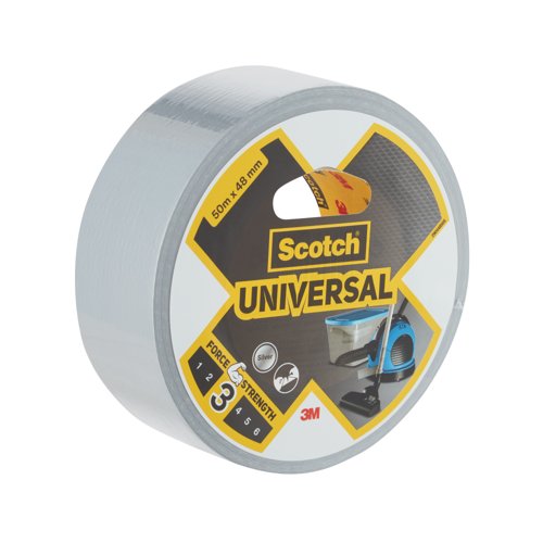 Scotch Universal Duct Tape Silver 48 mm x 50m 7100205300
