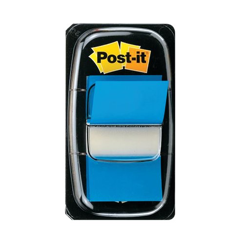 Post-it Index Tabs 25mm Blue (600 Pack) 680-2