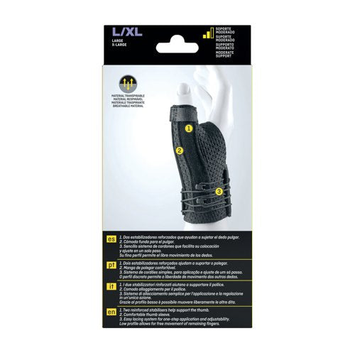Futuro Deluxe Thumb Stabilizer Large-Extra Large 16.5-20.3cm Black 45844SPEI