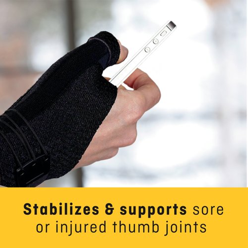 Futuro Deluxe Thumb Stabilizer Large-Extra Large 16.5-20.3cm Black 45844SPEI