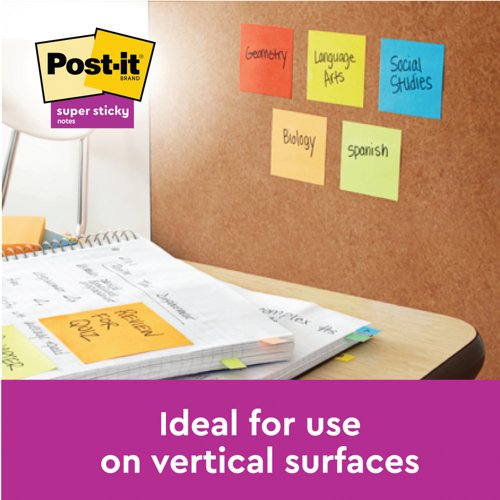 Post-it Super Sticky ZNotes Canary Yellow Cabinet 76x76mm (24 Pack) 7100236629