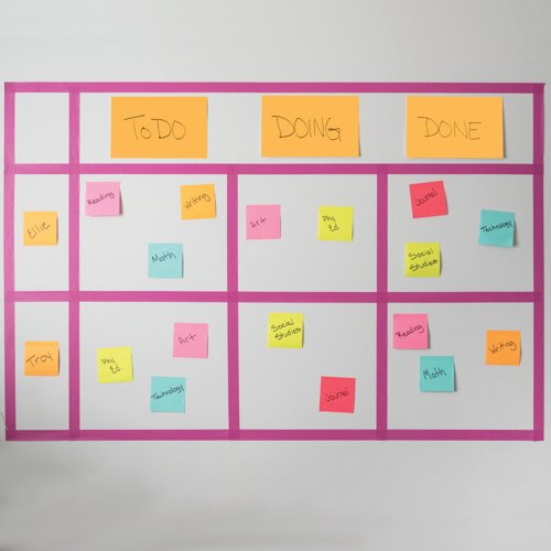 Post-It Super Sticky Notes 76x127mm Miami (Pack of 6) 655-6SS-MIA
