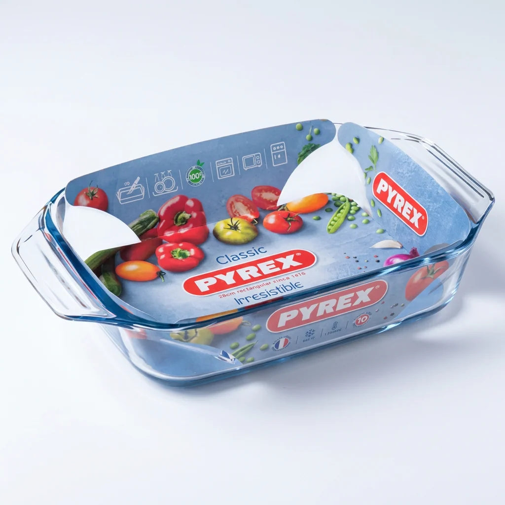 Pyrex Optimum Glass Rectangular Roaster 31cm x 21cm