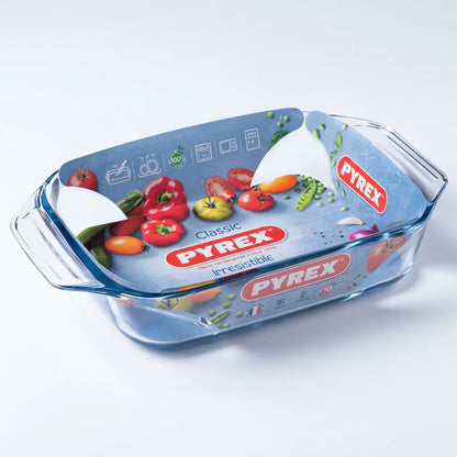 Pyrex Optimum Glass Rectangular Roaster 31cm x 21cm