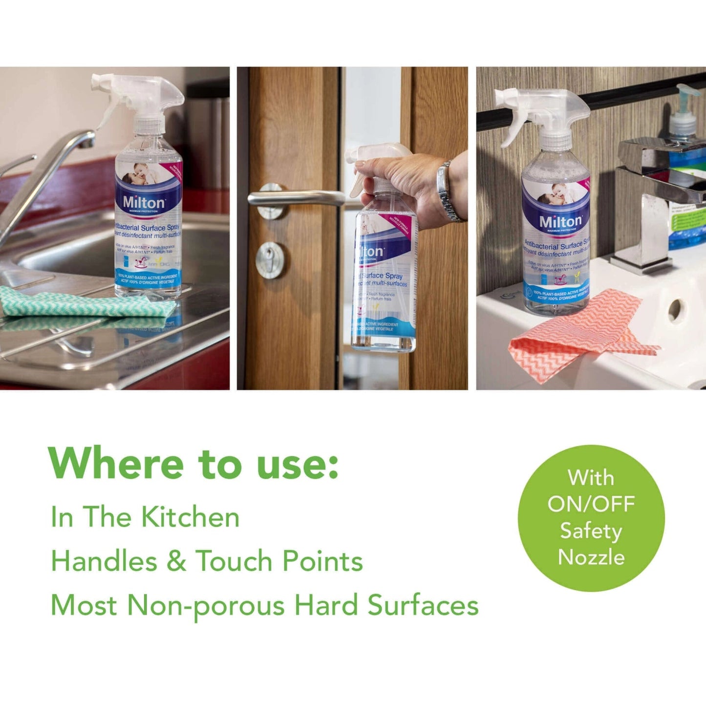 Milton Antibacterial Surface Spray 500ml